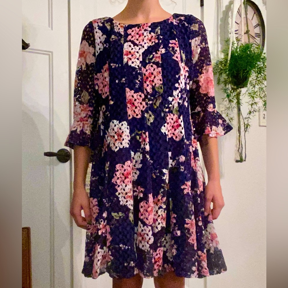 Lace Floral Dress